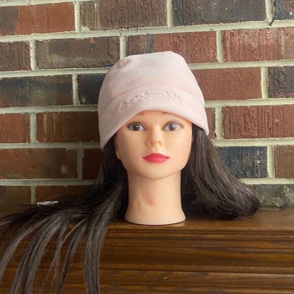 Columbia Unisex Fast Trek II Beanie Peach Blossom Size L XL comfort Warm Winter - Picture 6 of 16